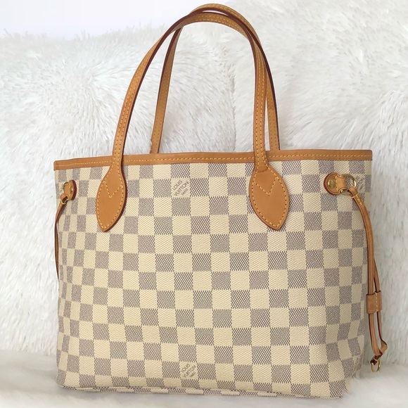 Louis Vuitton Handbags - 💯Louis Vuitton Neverfull Damier Azur PM Bag